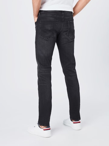 JACK & JONES Slimfit Jeans 'Glenn' i sort