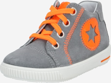 SUPERFIT First-Step Shoes 'Moppy' in Grey: front