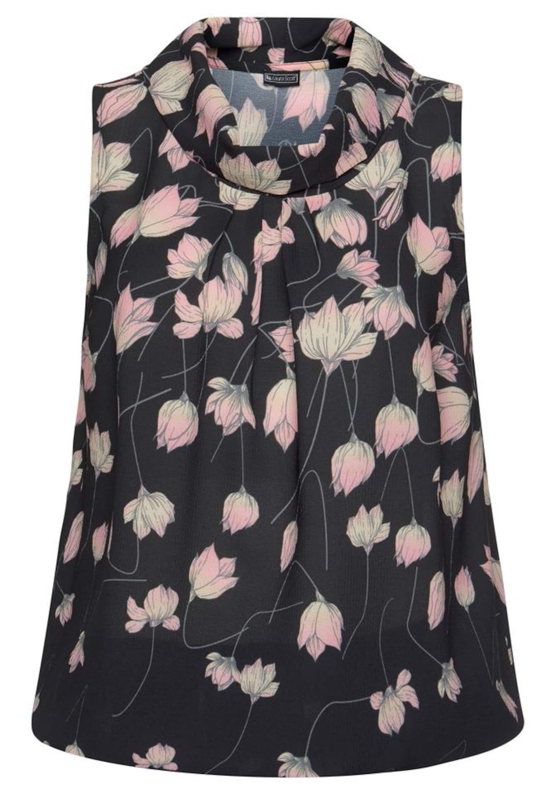 LAURA SCOTT Bluse in Schwarz: Vorderseite