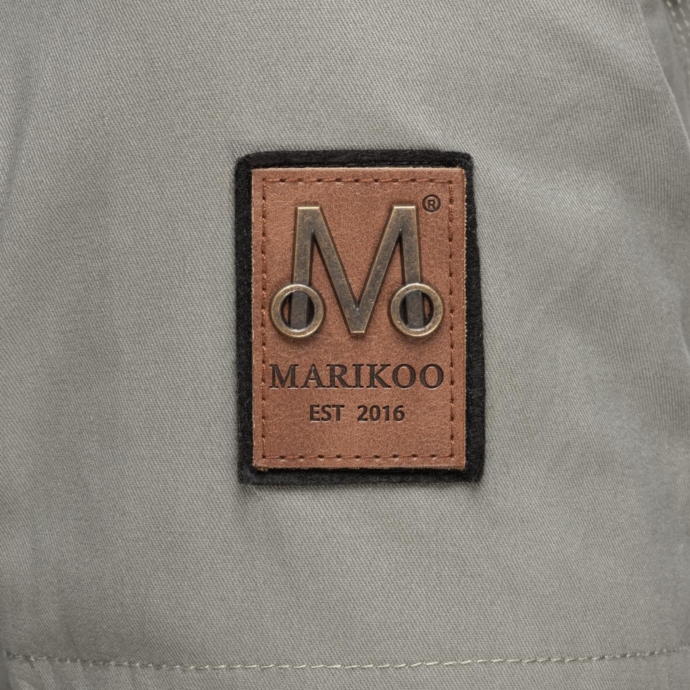 Parka d’hiver 'La Viva' MARIKOO en gris