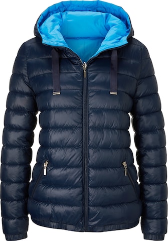 heine Between-Season Jacket in Blue: front