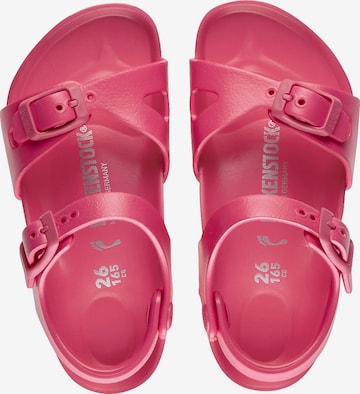 BIRKENSTOCK Sandalen 'Rio' in Roze