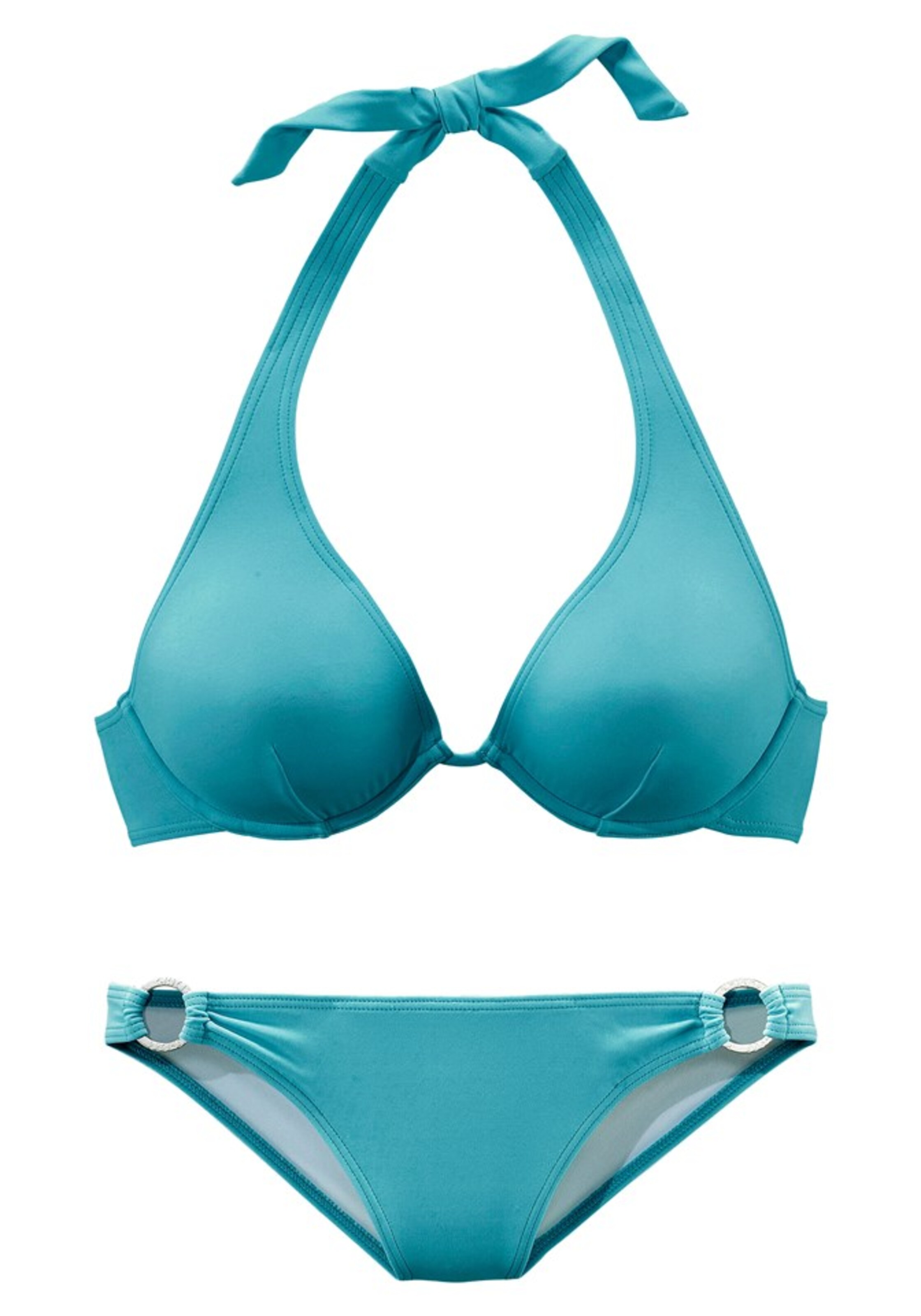 CHIEMSEE Trikotni nedrčki Bikini | modra barva: sprednja stran