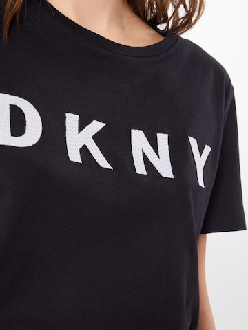 T-shirt 'FOUNDATION' DKNY en noir