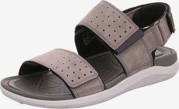 CLARKS Sandalen in Grijs: voorkant