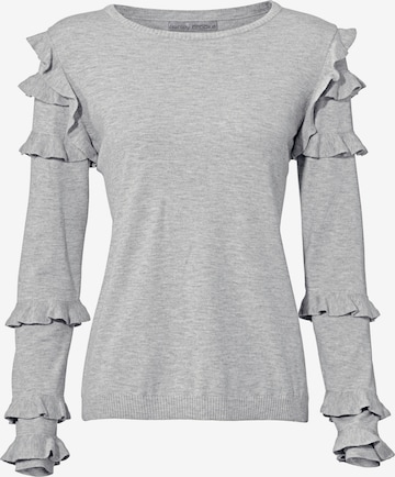 Pull-over heine en gris : devant