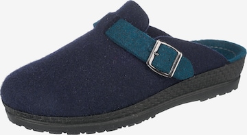 ROHDE Slippers 'Neustadt' in Blue: front