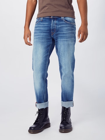 JACK & JONES Jeans 'Mike' i blå: framsida
