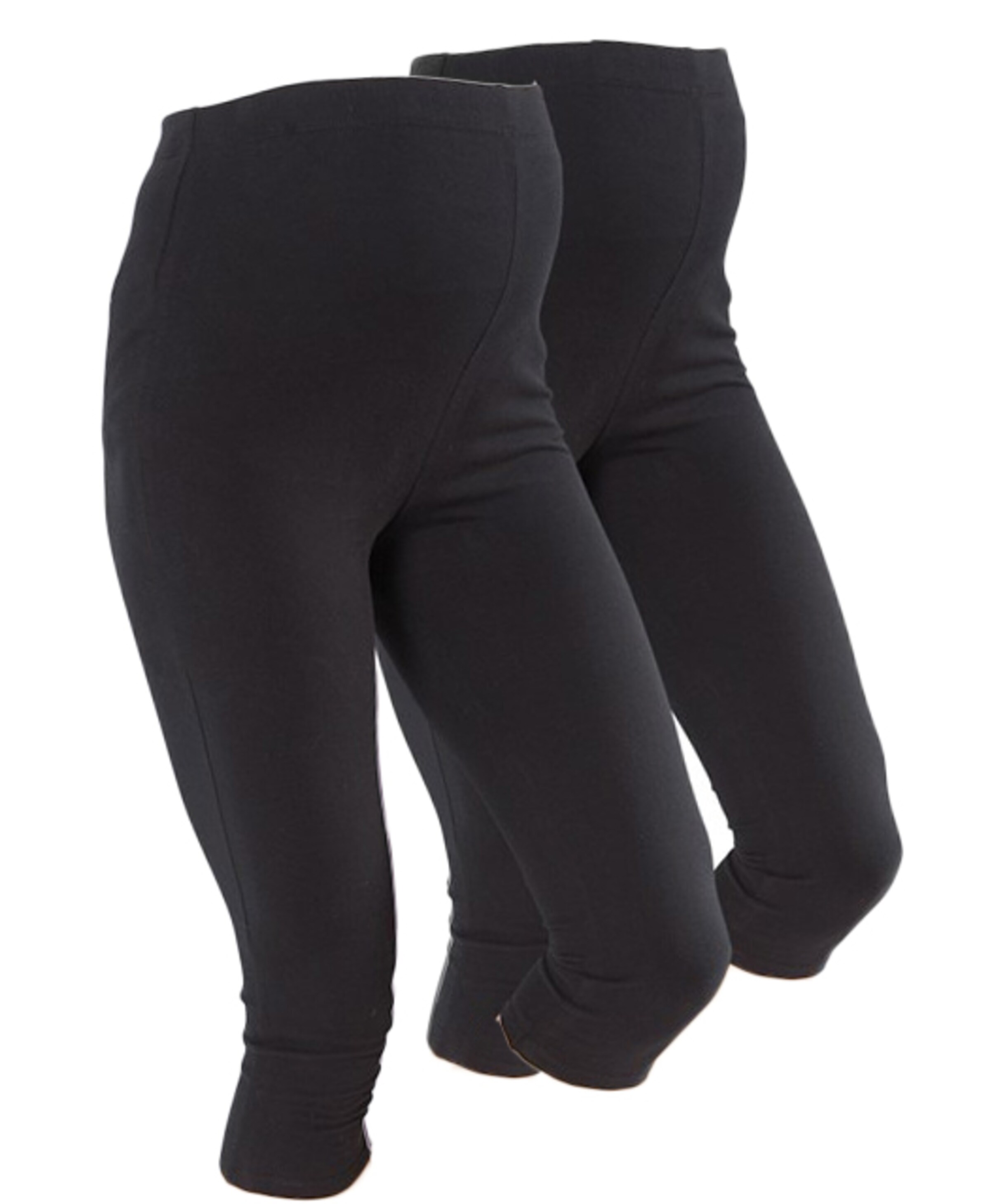 Neun Monate Skinny Leggings in Black: front