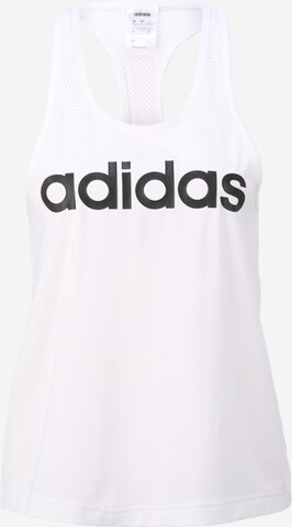 Haut de sport ADIDAS PERFORMANCE en blanc : devant