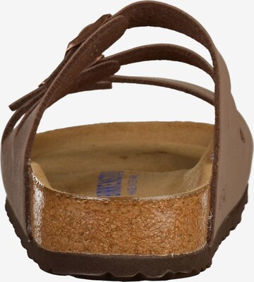 BIRKENSTOCK Muiltjes 'FLORIDA' in Bruin