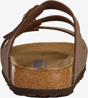 BIRKENSTOCK Pantolette 'FLORIDA' in Braun