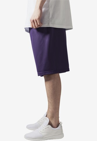 Urban Classics Loose fit Trousers in Purple