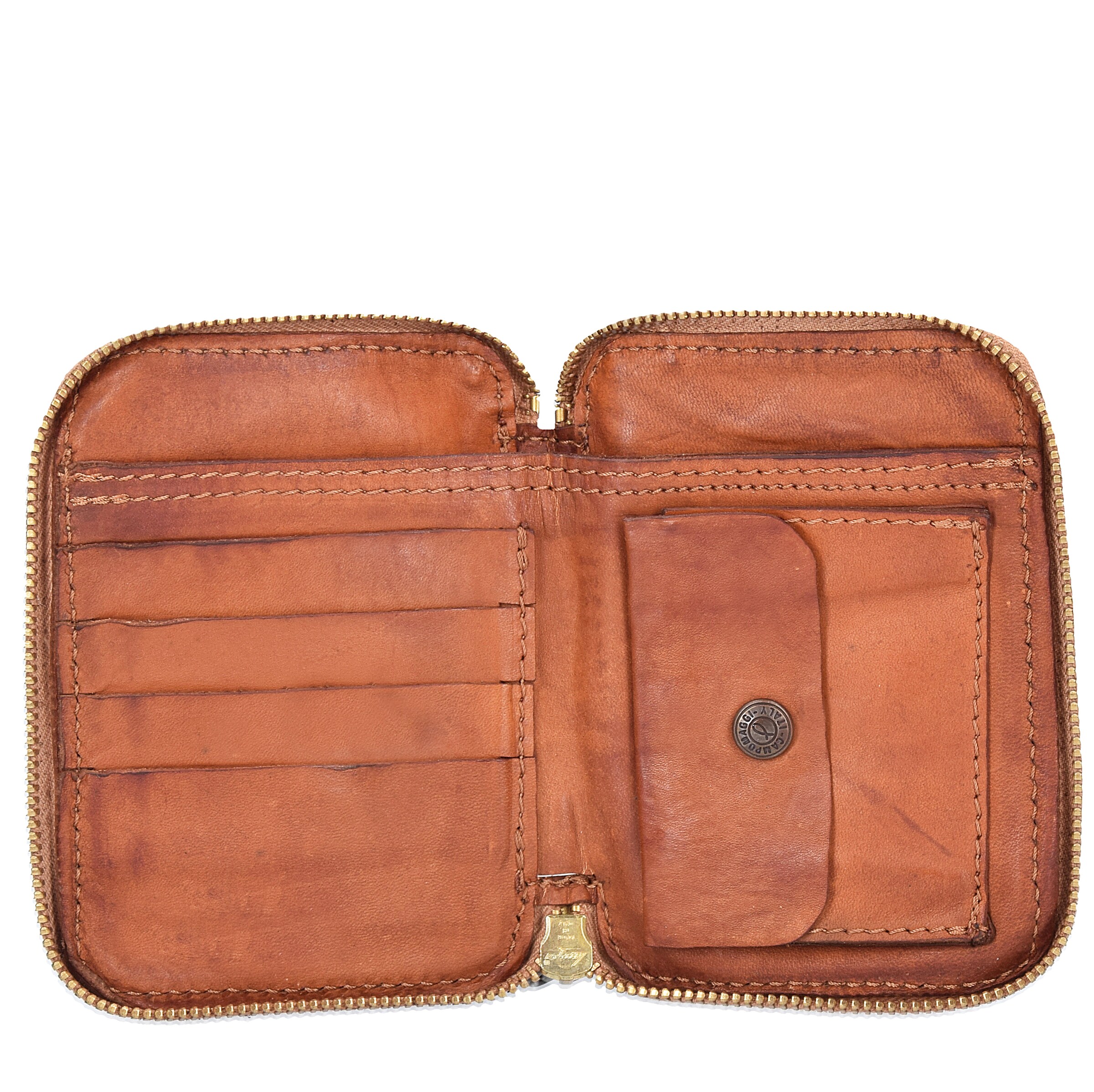 Campomaggi Wallet 'Sequoia' in Brown