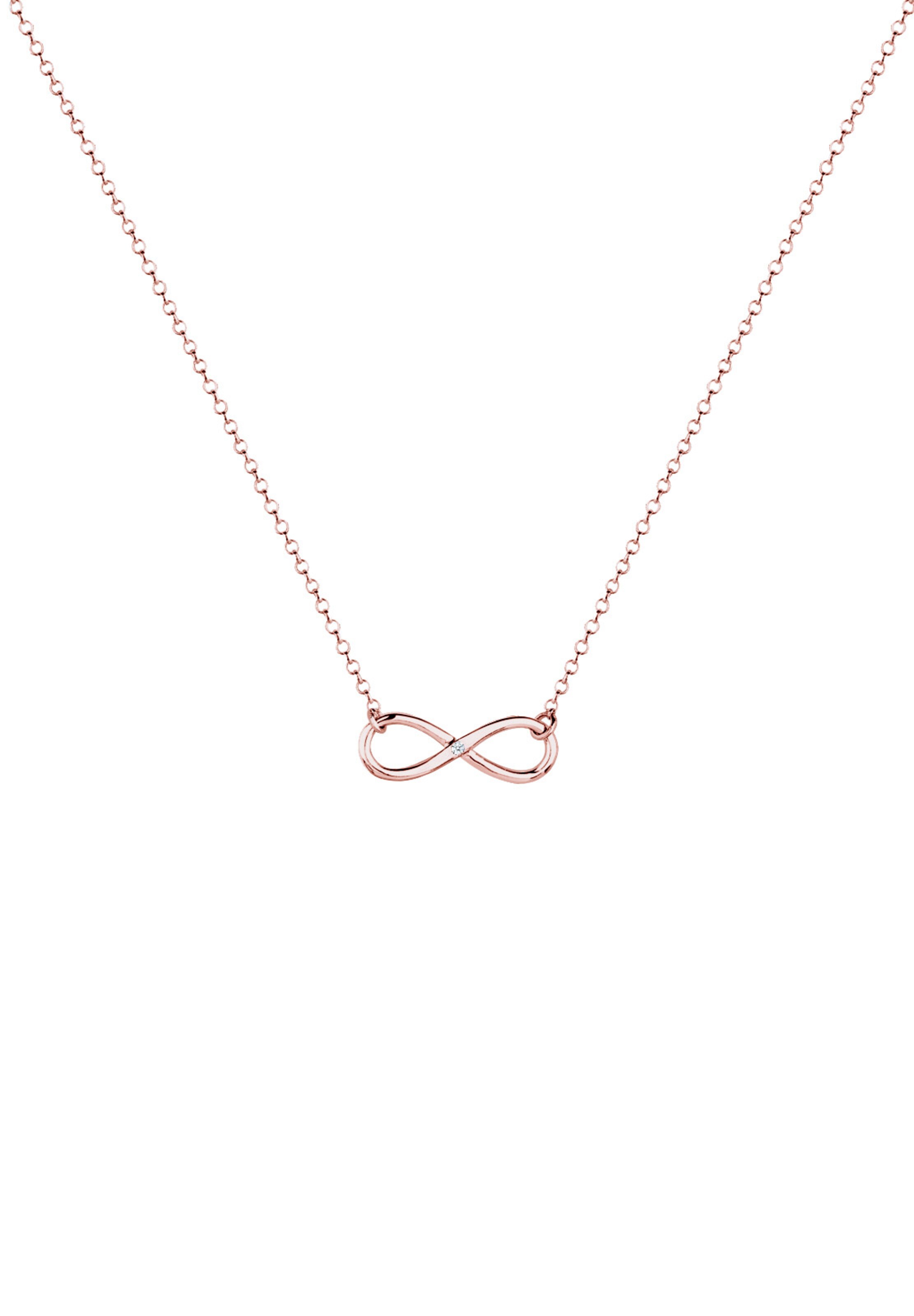 Elli DIAMONDS Kette 'Infinity' in Gold