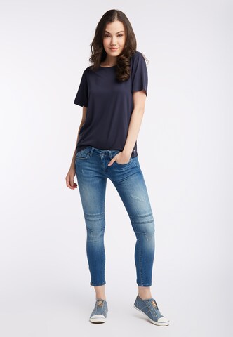 MUSTANG Skinny Jeans 'Gina' in Blau