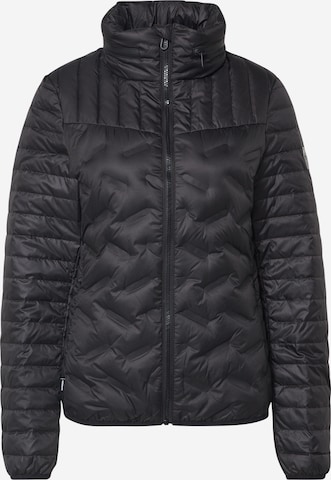 Veste mi-saison 'Essentials Radar' Superdry en noir : devant