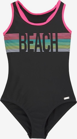 Maillot de bain BENCH en noir : devant