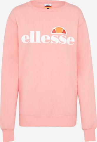 Sweat-shirt 'Agata' ELLESSE en rose : devant