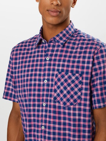 s.Oliver Regular fit Button Up Shirt in Blue