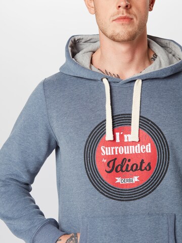 Derbe Sweatshirt 'Surround' in Blauw