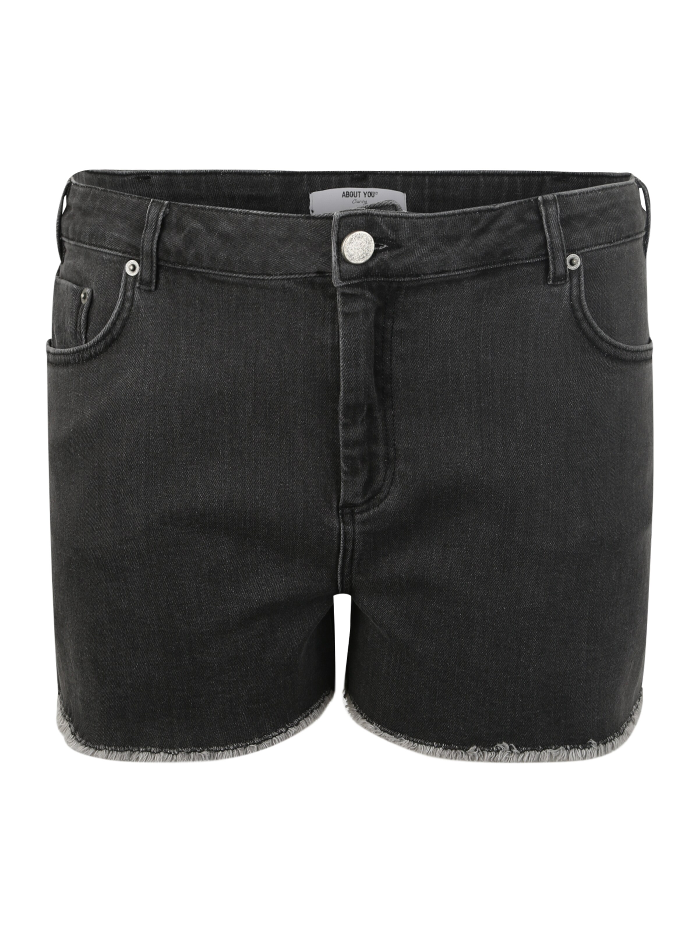 ABOUT YOU Curvy - Broek 'Avena' in de kleur Grey denim