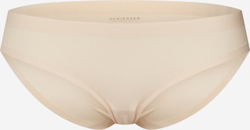 Slip SCHIESSER en beige : devant