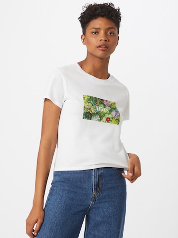 balta LEVI'S ® Marškinėliai 'Graphic Surf Tee': priekis