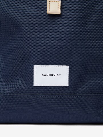 SANDQVIST Backpack 'BERNT' in Blue