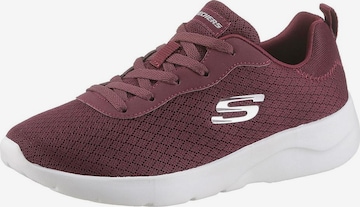 Sneaker bassa 'Dynamight' di SKECHERS in rosso: frontale