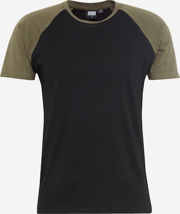 T-Shirt Urban Classics en noir : devant