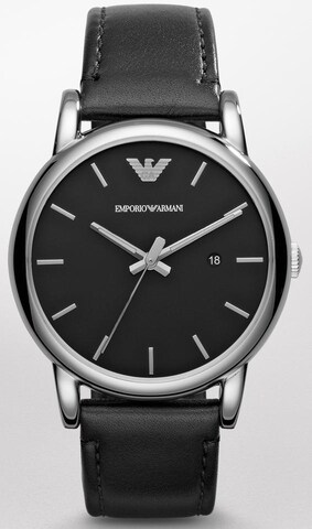 Emporio Armani Uhr in Schwarz