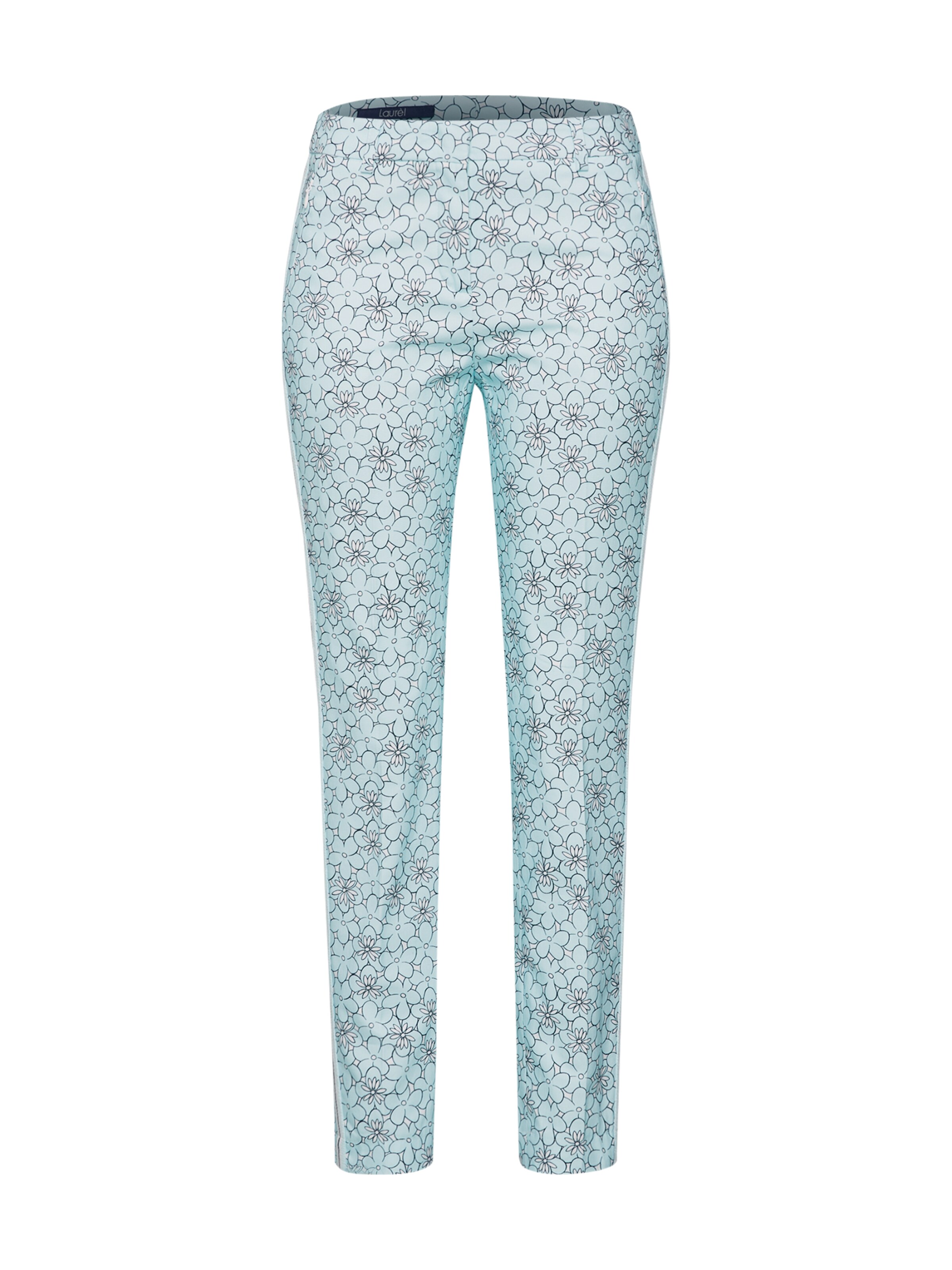 LAUREL - Broek '81050' in de kleur Lichtblauw