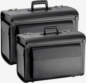 D&N Pilot Case in Black: front