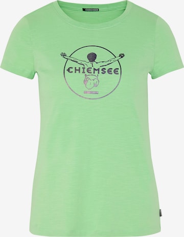 CHIEMSEE T-Shirt 'Taormina' in Grün: predná strana