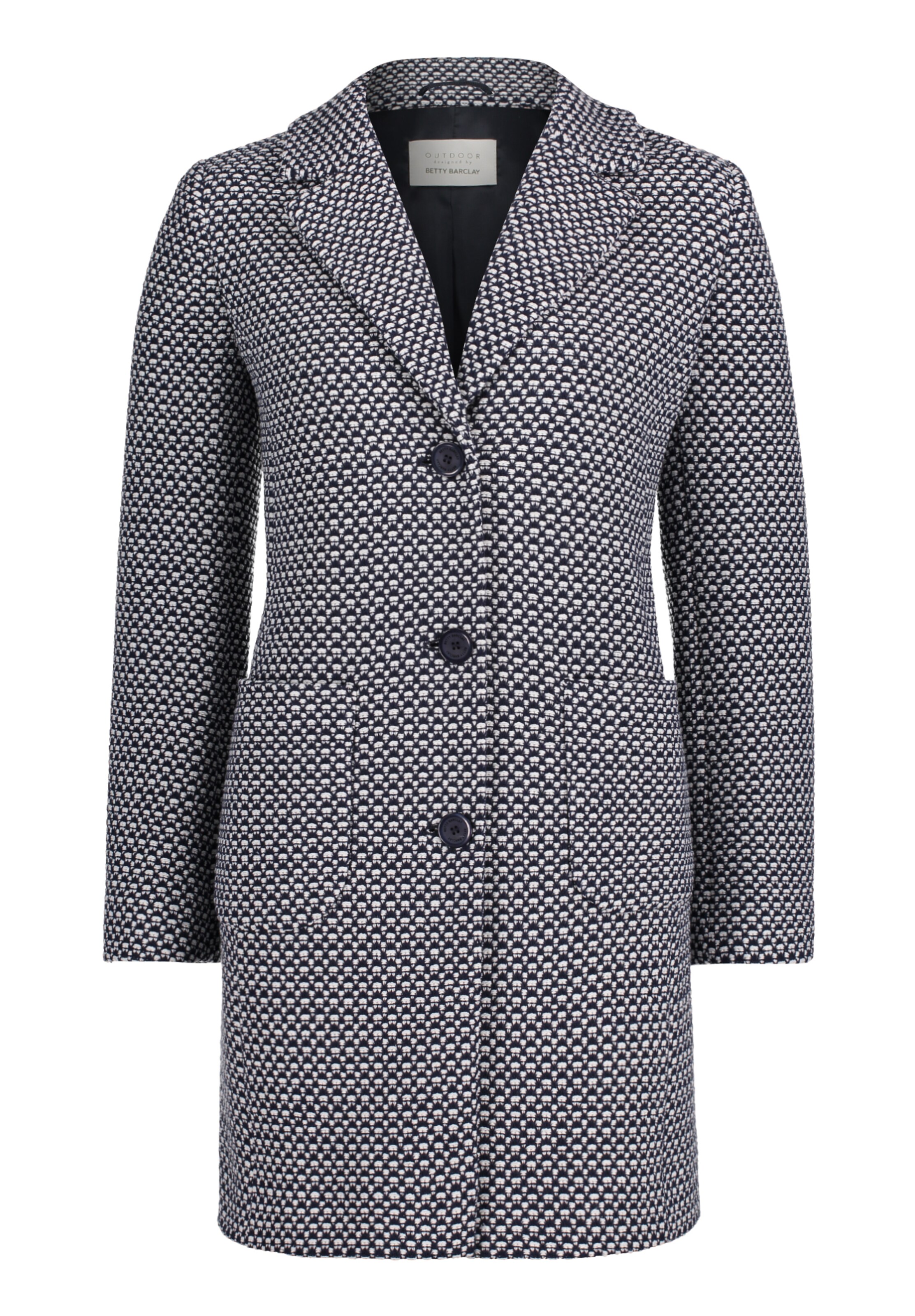 Betty Barclay - Tussenmantel in de kleur Donkerblauw