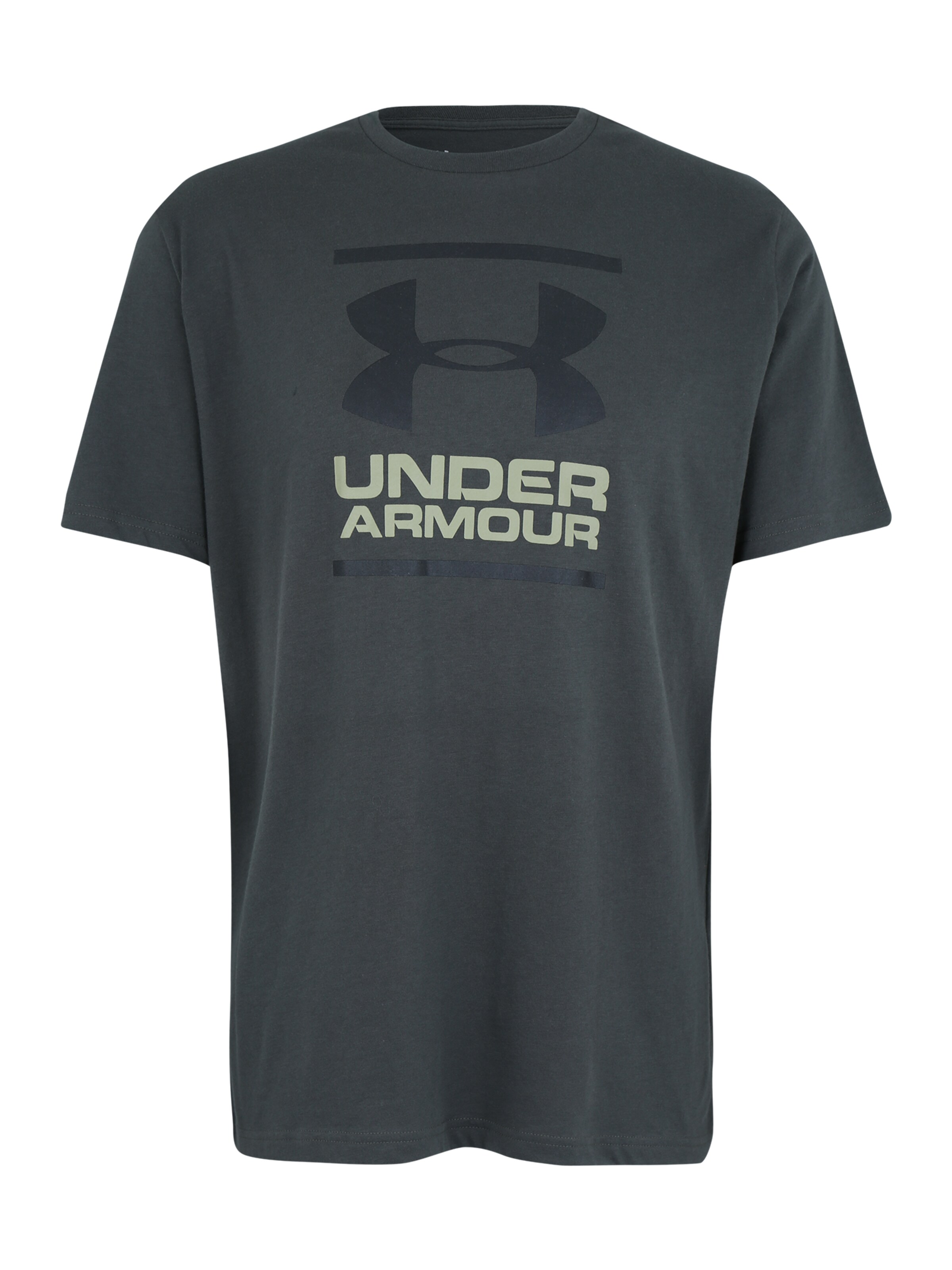 UNDER ARMOUR - Functioneel shirt 'Foundation' in de kleur Kaki