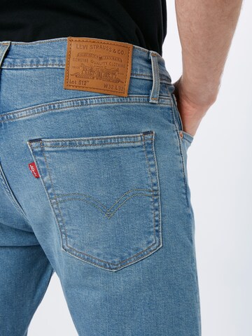 LEVI'S ® Zwężany krój Jeansy '512 Slim Taper' w kolorze niebieski