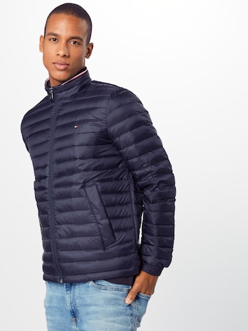 TOMMY HILFIGER Between-season jacket in Blue: front