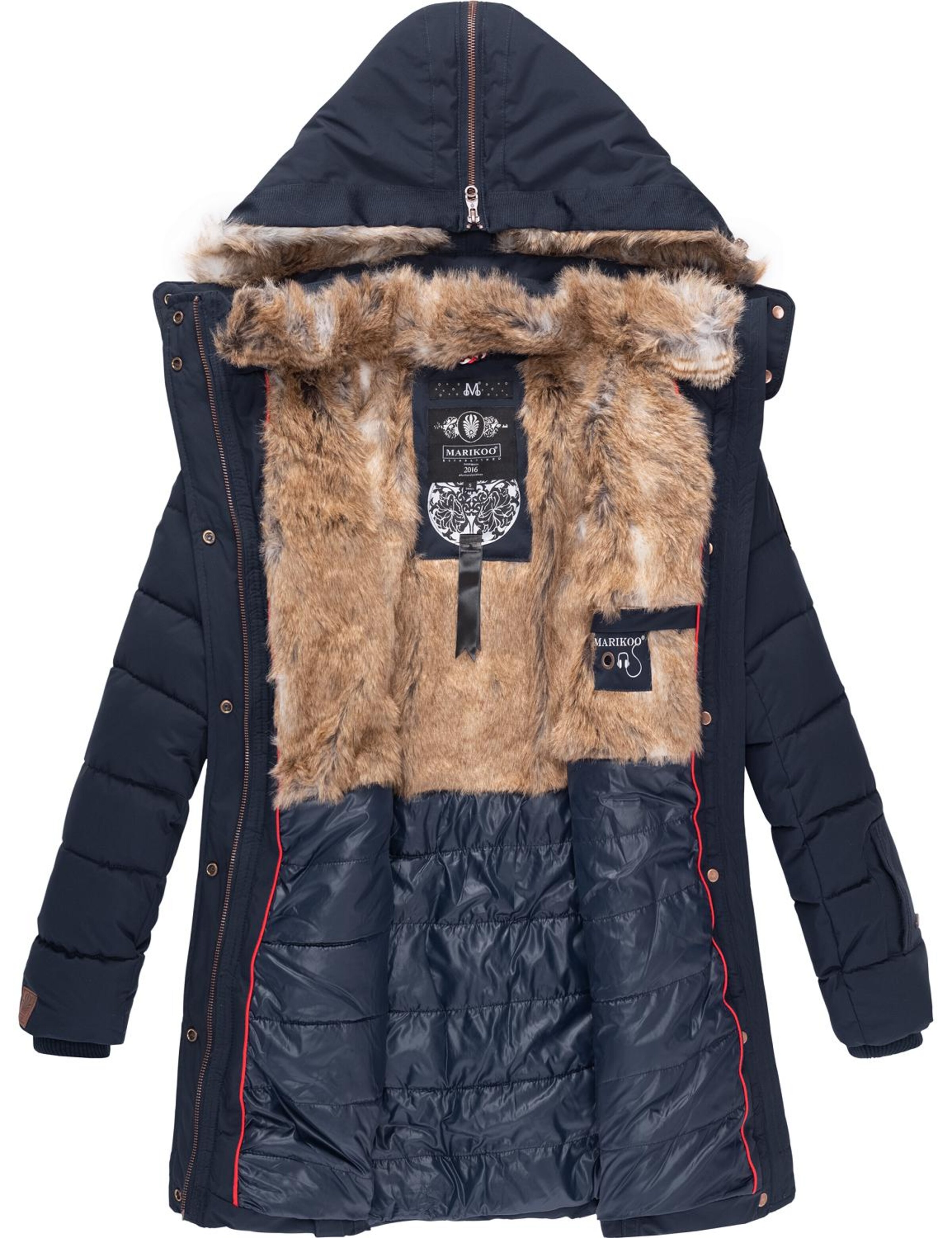 MARIKOO Winter coat in Blue