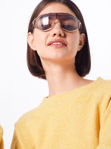 VERO MODA Sweater 'VMDoffy' in Yellow