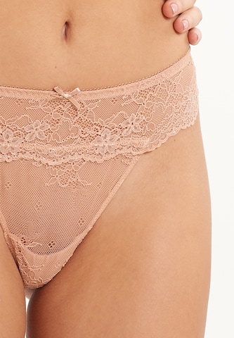 LingaDore String 'DAILY LACE' in Beige