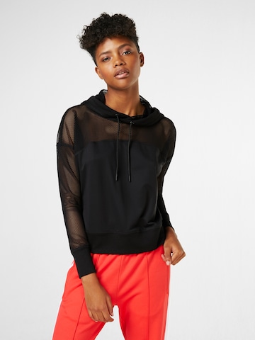 Urban Classics Sweatshirt in Black: front