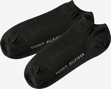 melns Tommy Hilfiger Underwear Zeķes: no priekšpuses