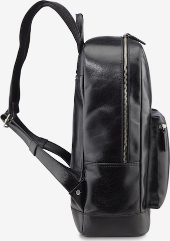 Picard Buddy Rucksack Leder 43 cm in Schwarz