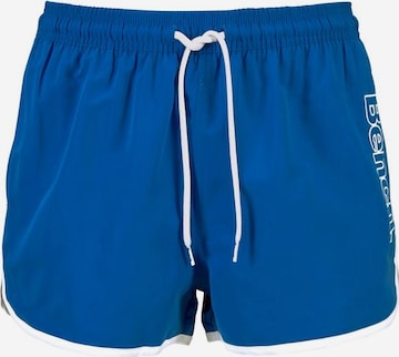 BENCH Swimming shorts 'Bradley' in Blue: front