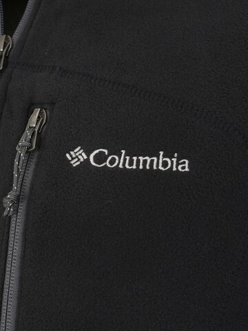COLUMBIA Athletic fleece jacket 'Fast Trek II' in Black