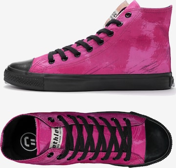 Ethletic High-Top Sneakers in Pink