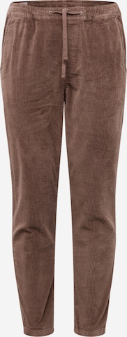 Coupe slim Pantalon 'VEGA' JACK & JONES en marron : devant