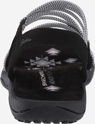 SKECHERS Sandale 'Reggae' in Schwarz